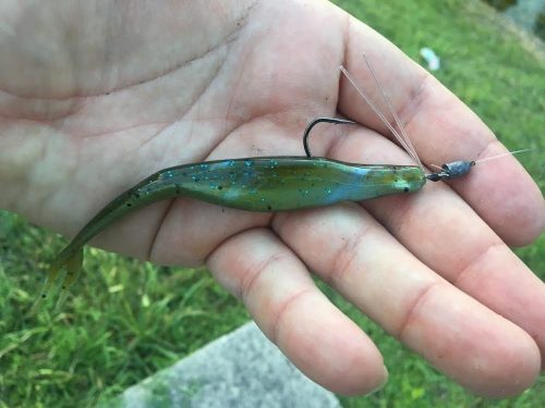 Weighted Wacky Jig Head 3 pk 1/0 VMC Hook Weedless and Non Weedless